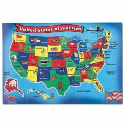 Melissa And Doug USA MAP FLOOR PUZZLE 12 Melissa And Doug USA MAP FLOOR PUZZLE -Bandai Sales Store melissa and doug usa map floor puzzle 2