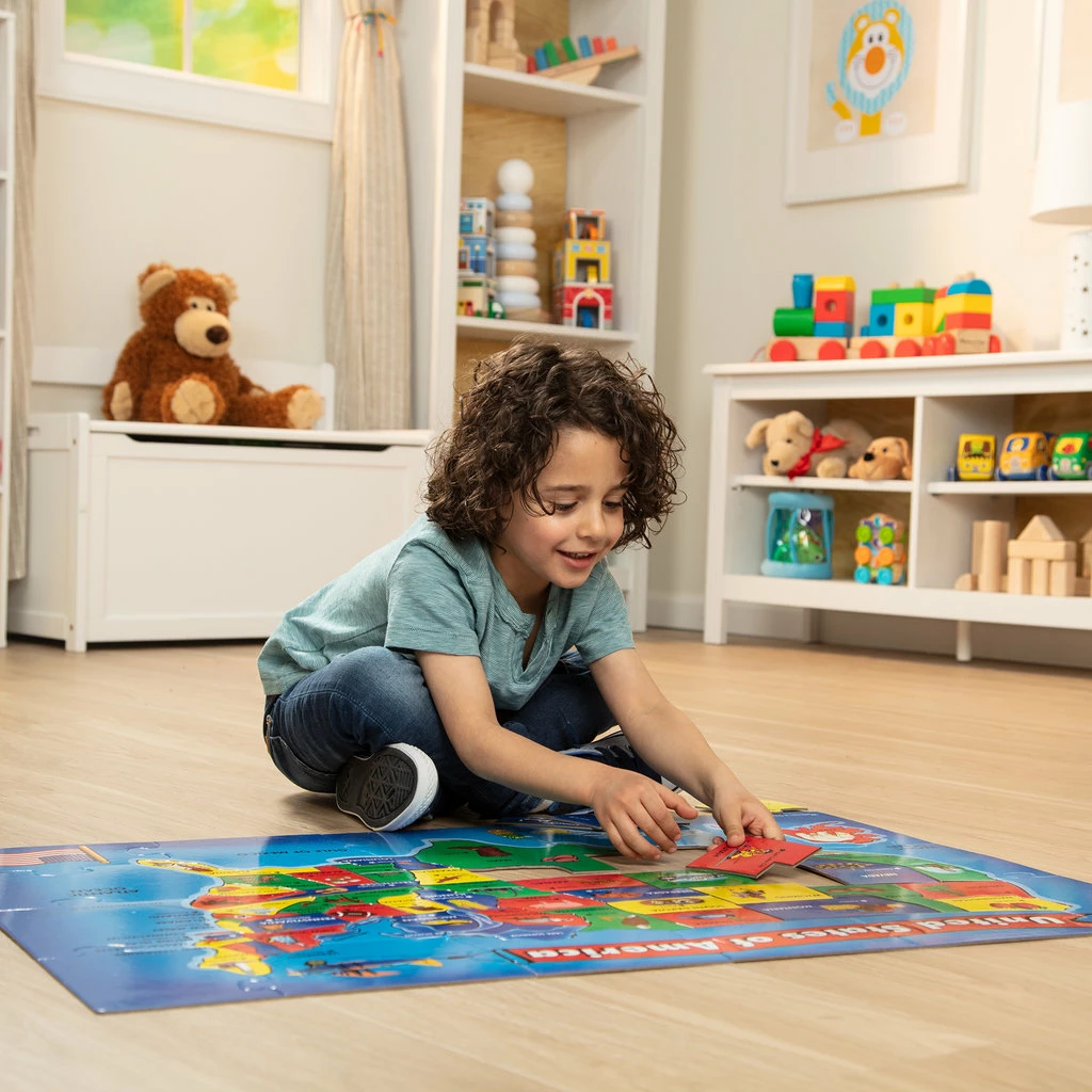 Melissa And Doug USA MAP FLOOR PUZZLE 6 Melissa And Doug USA MAP FLOOR PUZZLE - Image 6