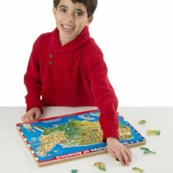 Melissa And Doug USA MAP SOUND PUZZLE -Bandai Sales Store melissa and doug usa map sound puzzle 4