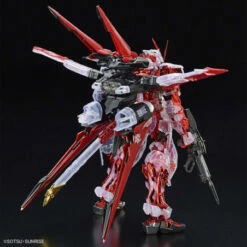 Bandai MG 1/100 Gundam Base Limited Gundam Astray Red Frame Flight Unit Plating Frame/Clear Color -Bandai Sales Store mg 1100 gundam base limited gundam astray red frame flight unit plating frameclear color 2