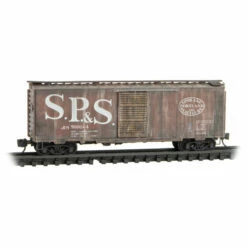 Micro-trains 020 44 850 N Scale Boxcar Ex-SP&S BN 950064 Weathered
