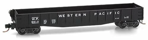 Micro-trains 46050 N Scale 50' Fishbelly Gondola Western Pacific WP 6610 - NOS 1 Micro-trains 46050 N Scale 50' Fishbelly Gondola Western Pacific WP 6610 - NOS