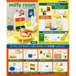 Miffy Room -Life With Miffy- 8Pack BOX -Bandai Sales Store miffy room life with miffy 8pack box 1