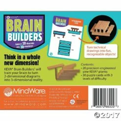 MindWare KEVA BRAIN BUILDERS -Bandai Sales Store mindware keva brain builders 5