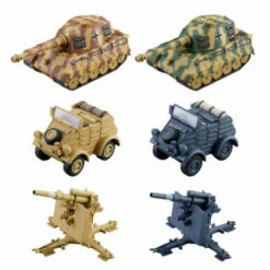 MiniQ World Tank Deformed 10 German Panzer Division 3 6Pack BOX