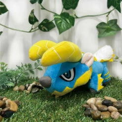 CAPCOM Monster Hunter Deformed Plush Zinogre Reproduction -Bandai Sales Store monster hunter deformed plush zinogre reproduction 2