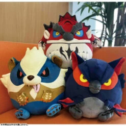 CAPCOM Monster Hunter Fuwatama Plush Arzuros -Bandai Sales Store monster hunter fuwatama plush arzuros 3