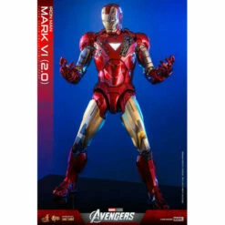Hot Toys Movie Masterpiece DIECAST Iron Man Mark. 6 (Version 2.0) The Avengers 1/6 Scale -Bandai Sales Store movie masterpiece diecast iron man mark 6 version 20 the avengers 16 scale 5