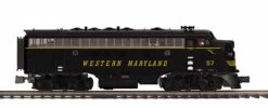 MTH Premier 20-21804-4 O Scale EMD F7A Diesel Western Maryland WM 57 (Non-Powered)
