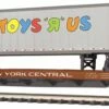 MTH Premier 20-95643 O Scale New York Central NYC Flatcar With Toys R Us Trailer