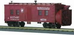 MTH 30-2124 O Gauge RailKing Rotary Snowplow Pennsylvania Railroad PRR - NOS