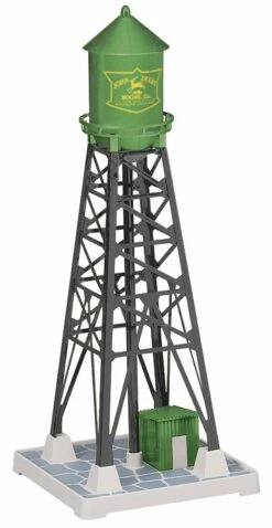 MTH 30-90076 O Gauge #193 Industrial Water Tower John Deere - NOS