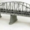 MTH 40-1123 O Gauge RealTrax Double Track Steel Arch Bridge - Silver