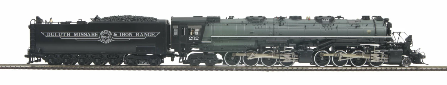 MTH 80-3262-1 HO Scale 2-8-8-4 Yellowstone Steam Locomotive DM&IR 232 With PS3 - USED 1 MTH 80-3262-1 HO Scale 2-8-8-4 Yellowstone Steam Locomotive DM&IR 232 With PS3 - USED