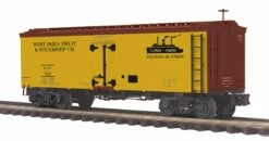 MTH Premier 20-94655 O Scale 36' Wood Reefer West India Fruit WIF