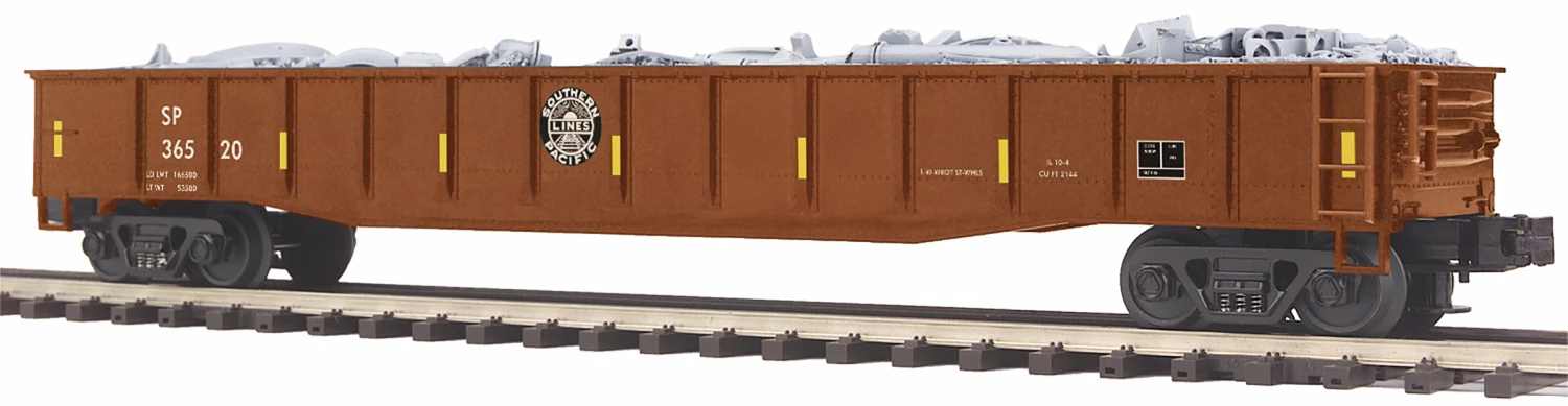 MTH Premier 20-95598 O Scale Gondola With Junk Load Southern Pacific SP 1 MTH Premier 20-95598 O Scale Gondola With Junk Load Southern Pacific SP