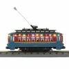 MTH RailKing 30-5218 O Gauge Bump-N-Go Trolley With LED Lights North Pole
