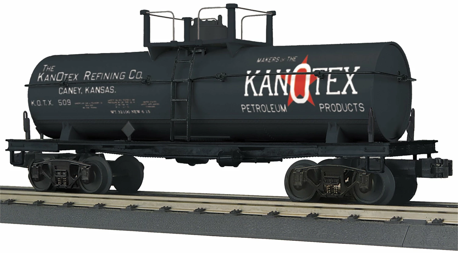 MTH Railking 30-73612 O Gauge 3 Dome Tank Car Kanotex KOTX 509 1 MTH Railking 30-73612 O Gauge 3 Dome Tank Car Kanotex KOTX 509