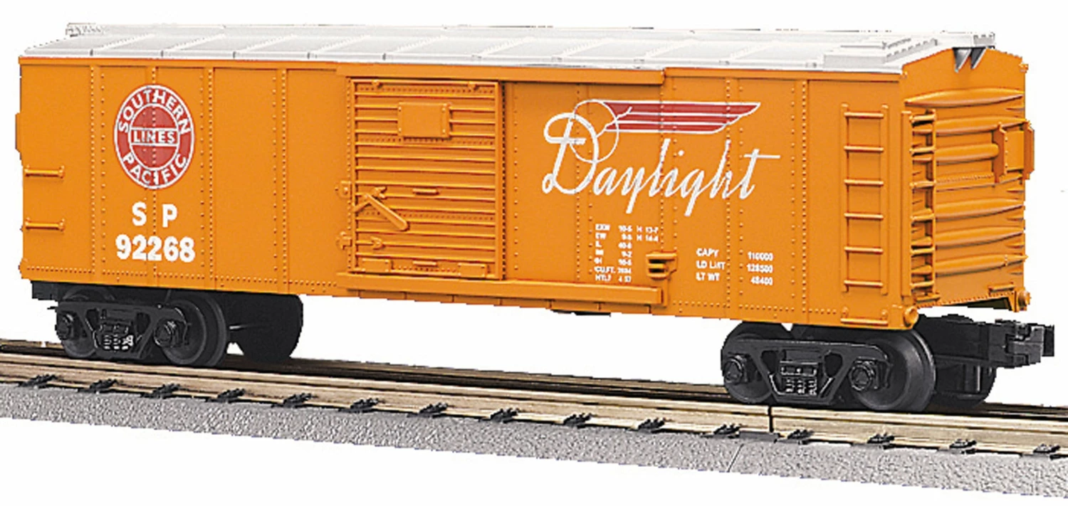 MTH Railking 30-7441 O Gauge Boxcar Southern Pacific Daylight - NOS 1 MTH Railking 30-7441 O Gauge Boxcar Southern Pacific Daylight - NOS