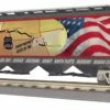 MTH Railking 30-75708 O Gauge 4 Bay Cylindrical Hopper Union Pacific "Big Boy" 4014