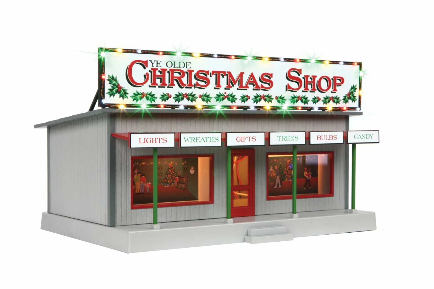 MTH Railking 30-90637 O Gauge Ye Old Christmas Shop Roadside Stand 1 MTH Railking 30-90637 O Gauge Ye Old Christmas Shop Roadside Stand