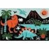 Mudpuppy GLOW IN THE DARK DINOSAURS 100 PIECE PUZZLE