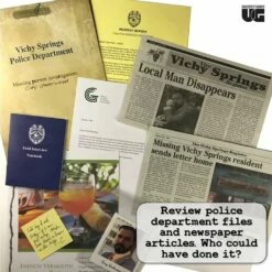 UNDERWOOD CELLARS -Bandai Sales Store murder mystery games underwood cellars 2