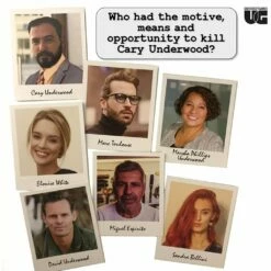 UNDERWOOD CELLARS -Bandai Sales Store murder mystery games underwood cellars 3