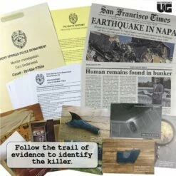 UNDERWOOD CELLARS -Bandai Sales Store murder mystery games underwood cellars 5