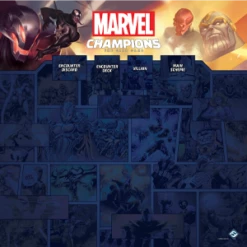 ASMODEE Marvel Champions: The Living Card Game 1-4 Player Mat