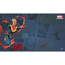 ASMODEE Marvel Champions: The Living Card Game - Captain Marvel Mat
