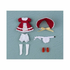 Nendoroid Doll Outfit Set: Old-Fashioned Dress Red Ver. -Bandai Sales Store nendoroid doll outfit set old fashioned dress red ver 1