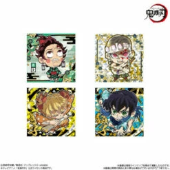 Bandai Niformation Demon Slayer: Kimetsu No Yaiba Deformed Sticker Wafer Part.7 20Pack BOX