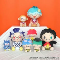 PataPataPeppy X Rosho Tsutsujimori Hypnosis Mic SANRIO NAKAYOKU EDIT Plush Toy Set -Bandai Sales Store patapatapeppy x rosho tsutsujimori hypnosis mic sanrio nakayoku edit plush toy set 2