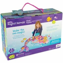 MAGICAL MERMAID 41 PIECE FLOOR PUZZLE -Bandai Sales Store peaceable kingdom magical mermaid 41 piece floor p 3