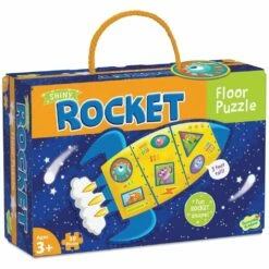 SHINY ROCKET 39 PIECE FLOOR PUZZLE