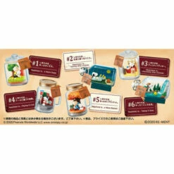 Peanuts SNOOPY & FRIENDS Terrarium Happiness With Snoopy 6 Pack BOX