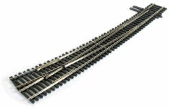 Peco SL8376 HO Scale Code 83 Insulfrog #7 Right Hand Curved Turnout