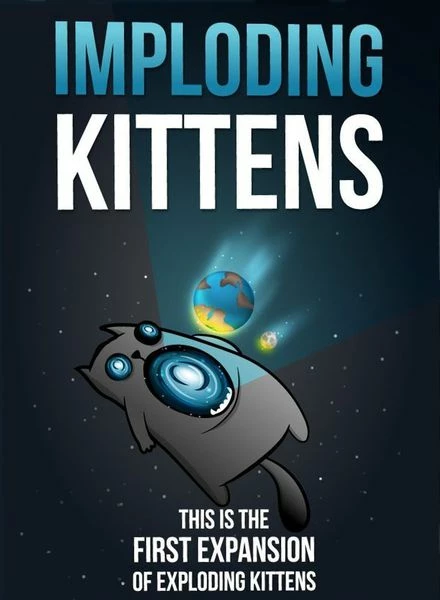 ASMODEE Exploding Kittens: Imploding Kittens Expansion 1 ASMODEE Exploding Kittens: Imploding Kittens Expansion