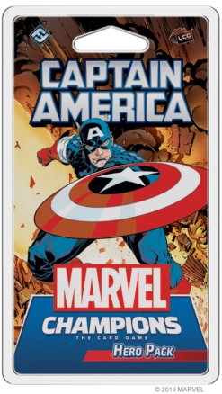 ASMODEE Marvel Champions: The Living Card Game - Captain America Hero Pack
