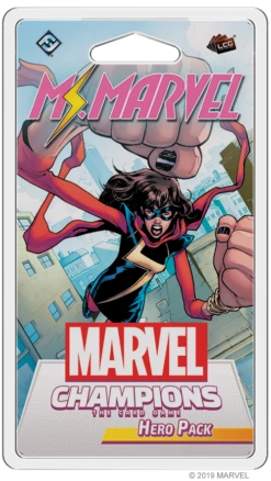ASMODEE Marvel Champions: The Living Card Game - Ms. Marvel Hero Pack