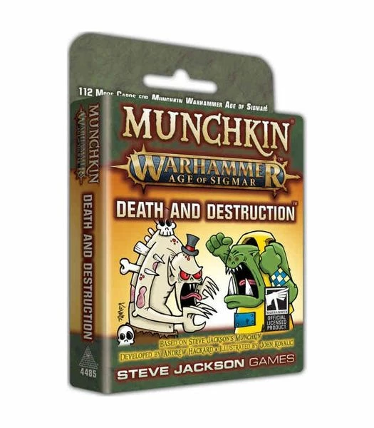 Other Munchkin Warhammer Age Of Sigmar – Death And Destruction 1 Other Munchkin Warhammer Age Of Sigmar – Death And Destruction