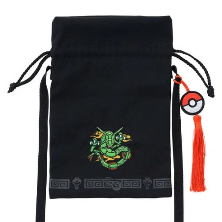 Pikachu Hanten - Drawstring Purse Rayquaza Pokemon Center 2 Pikachu Hanten - Drawstring Purse Rayquaza Pokemon Center - Image 2