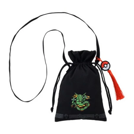 Pikachu Hanten - Drawstring Purse Rayquaza Pokemon Center 1 Pikachu Hanten - Drawstring Purse Rayquaza Pokemon Center