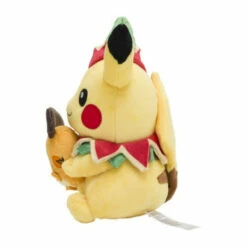 Plush Pikachu & Dedenne Pokémon Christmas Toy Factory Pokemon Center -Bandai Sales Store plush pikachu dedenne pokemon christmas toy factory pokemon center 2