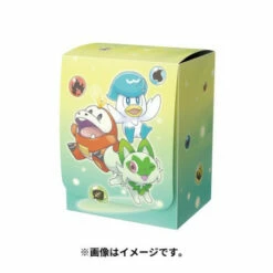 Pokemon Card Game Deck Case Sprigatito, Fuecoco & Quaxly Pokemon Center