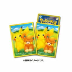 Pokemon Card Game Deck Shield Pikachu & Pawmi (64 Sleeves) Pokemon Center