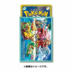 Pokemon Card Game Deck Shield Pokemon Center Okinawa (64 Sleeves) -Bandai Sales Store pokemon card game deck shield pokemon center okinawa 64 sleeves 2