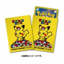 Pokemon Card Game Deck Shield Pokemon Dolls (64 Sleeves) Pokemon Center