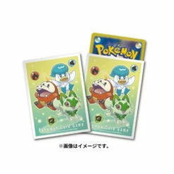 Pokemon Card Game Deck Shield Sprigatito, Fuecoco & Quaxly (64 Sleeves) Pokemon Center
